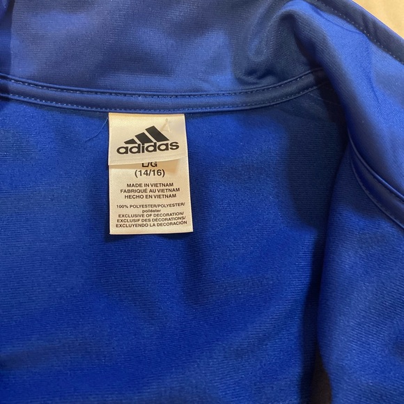 Adidas boys zip up jacket NWT - Picture 2 of 3